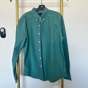 American Eagle Men Long Sleeve Button Up 100% Cotton